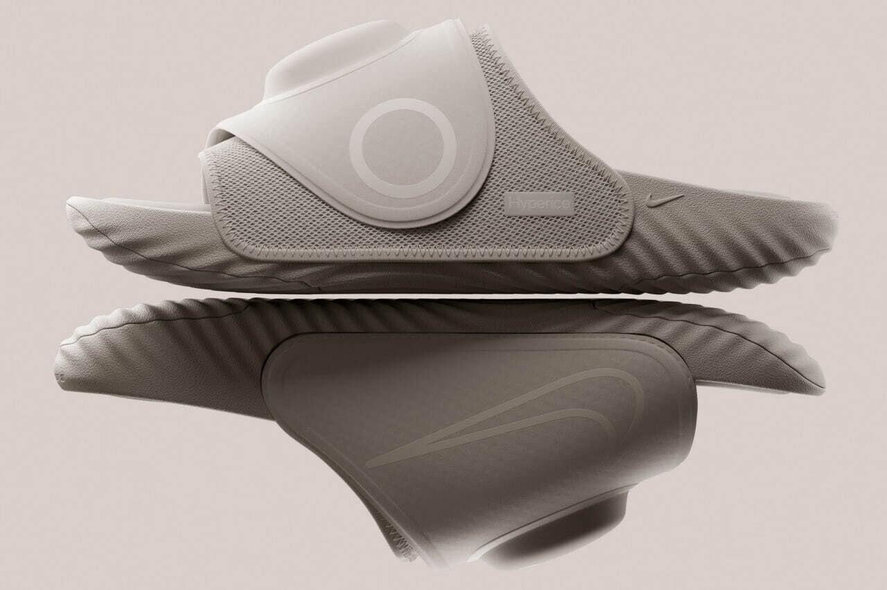 Nike анонсировала шлёпки Air Zoom Hyperslide с подогревом и вибрацией