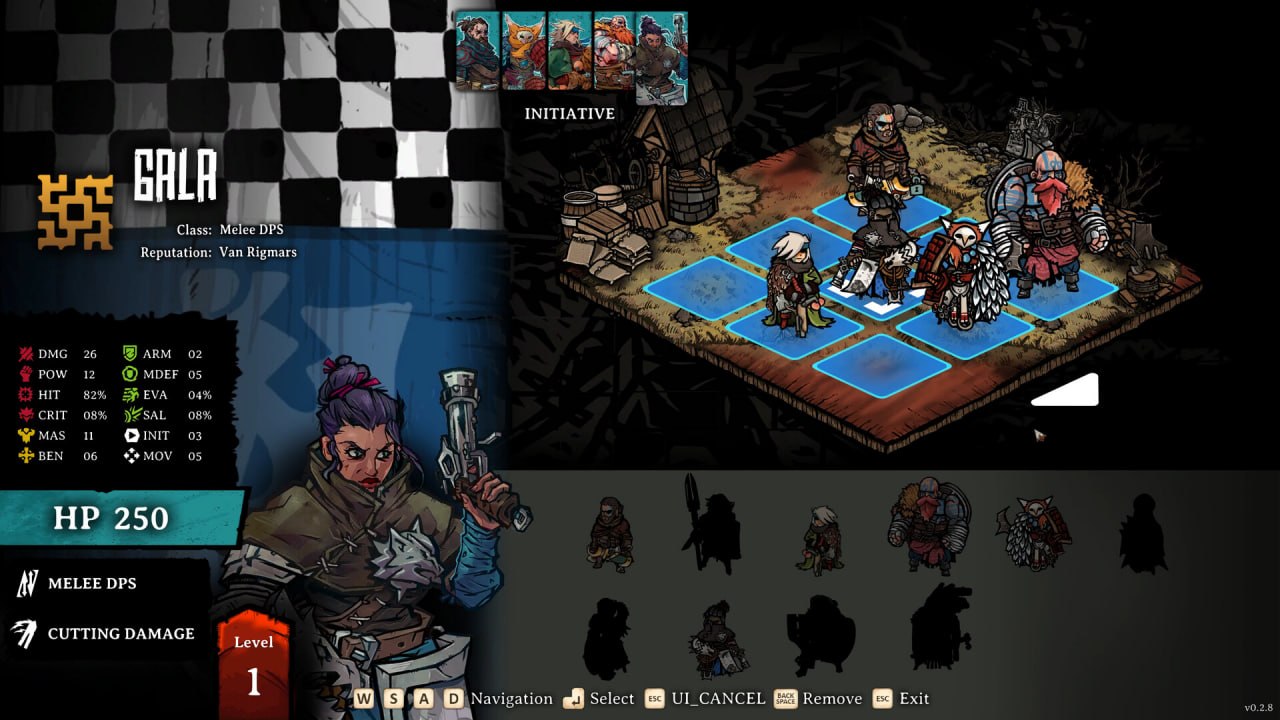 Вышла тактическая RPG Prelude Dark Pain в раннем доступе