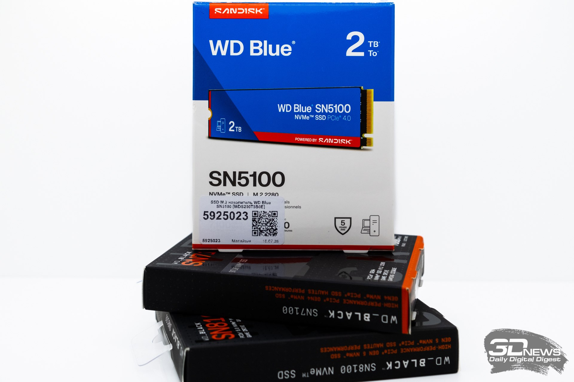 Обзор SSD-накопителя WD Blue SN5100