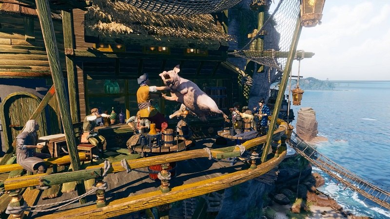 Релиз пиратской градостроительной стратегии Corsair Cove