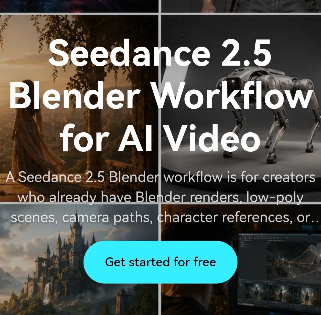 Интеграция Dreamina AI в Blender и Maya: новые возможности для виртуального продакшена