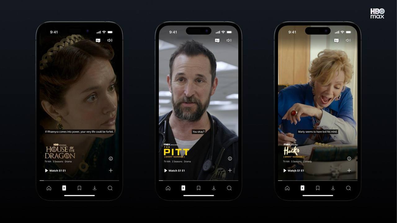 HBO Max запускает раздел с вертикальными видео
