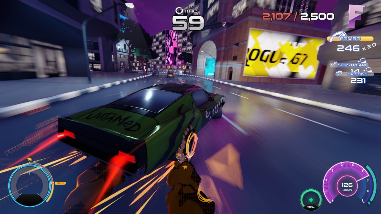 Аркадная гонка Driving Rogue достигла 9 000 вишлистов