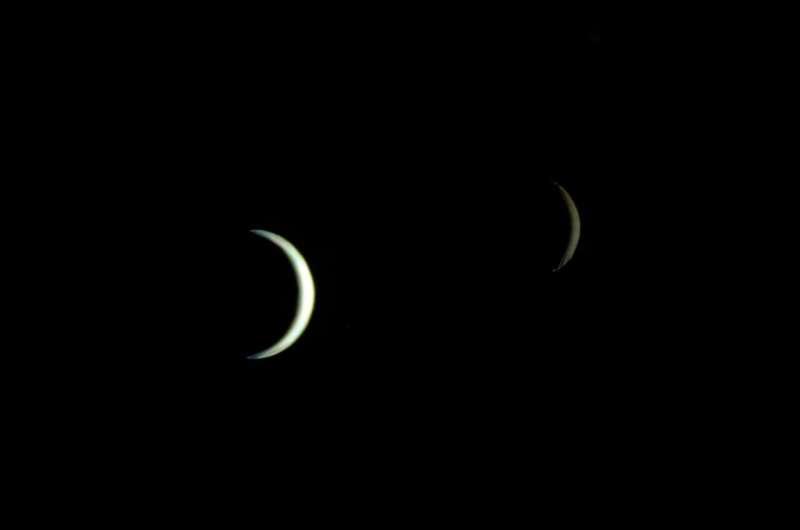 Зонды NASA ESCAPADE передали снимки Земли и Луны