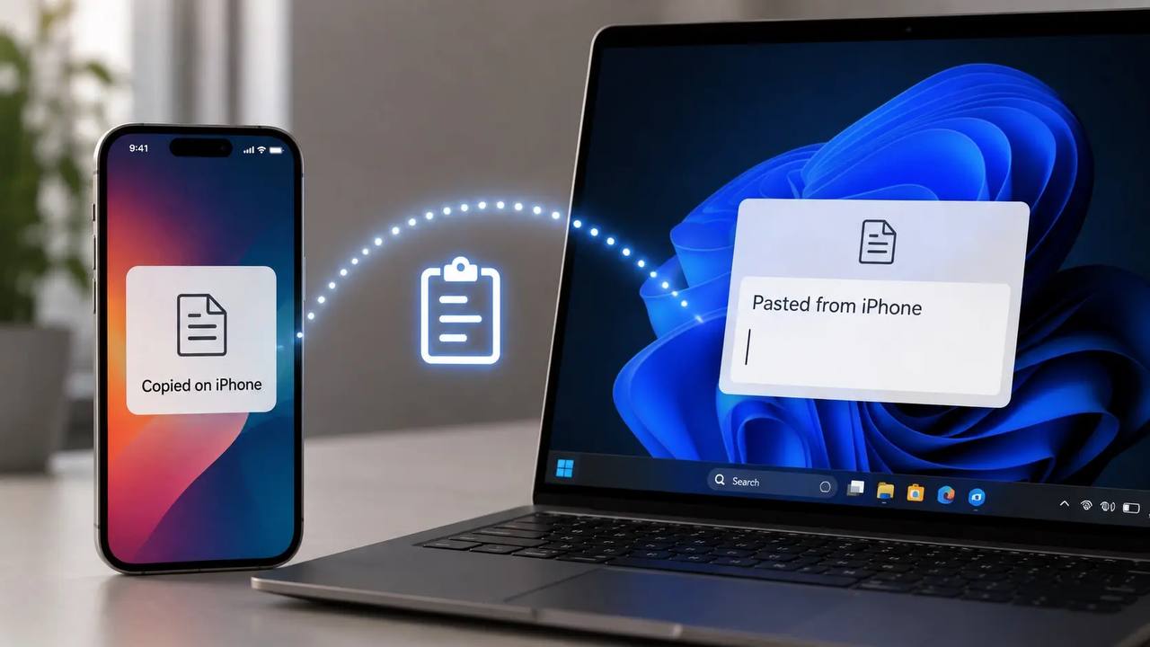 Apple планирует добавить поддержку буфера обмена iPhone для Windows