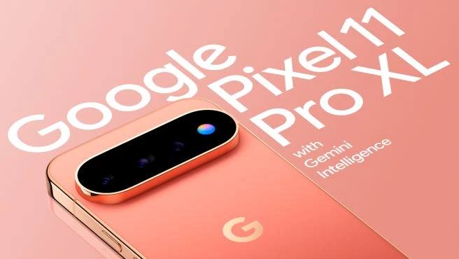 Утечка характеристик и дизайна Google Pixel 11 Pro XL