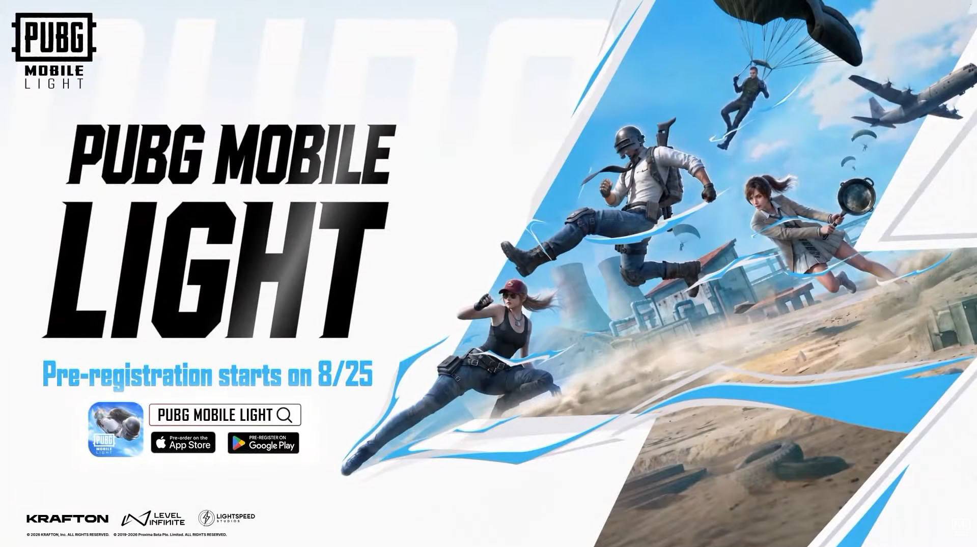 Анонсирована PUBG Mobile Light для слабых устройств