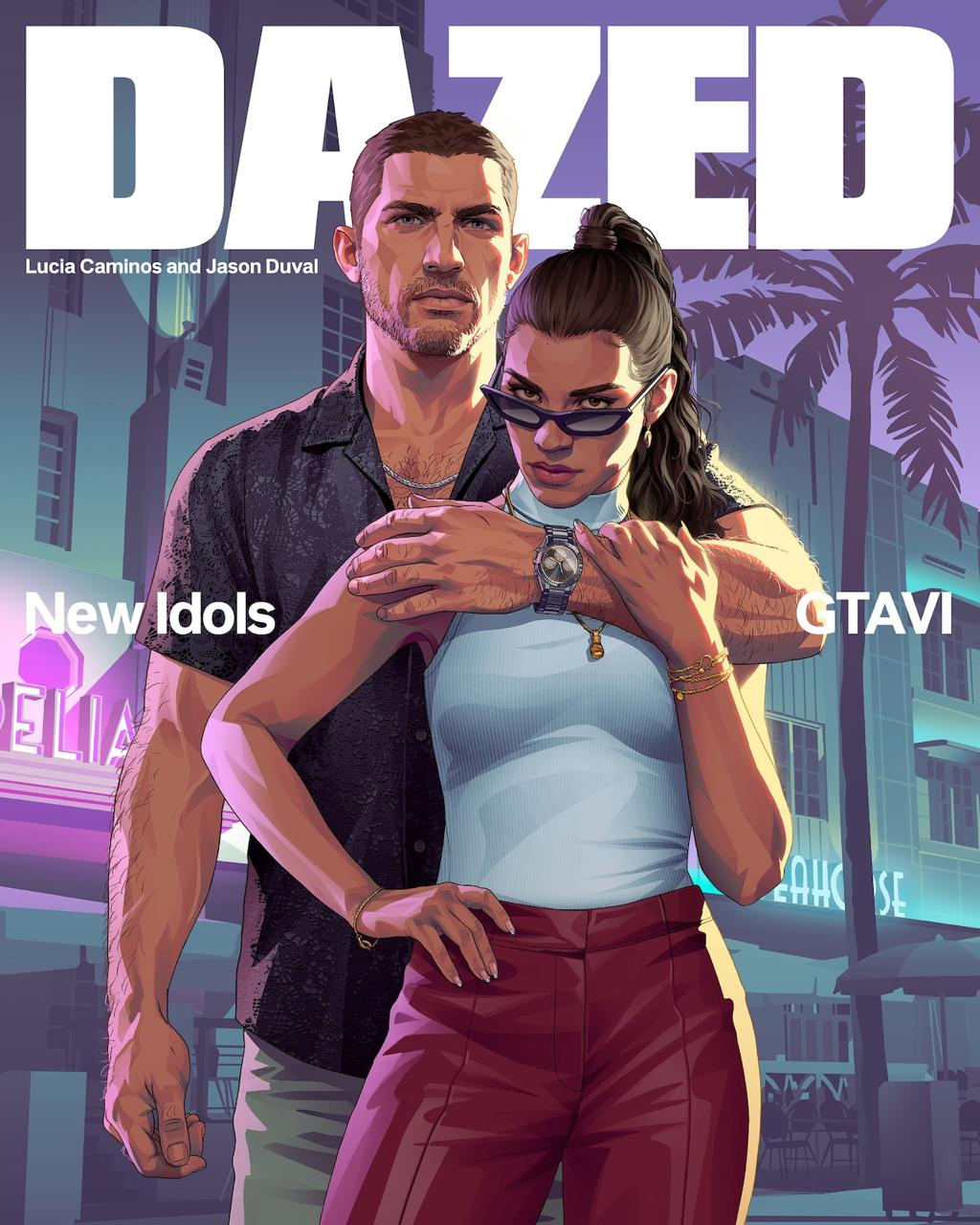 Dazed опубликовал превью GTA VI