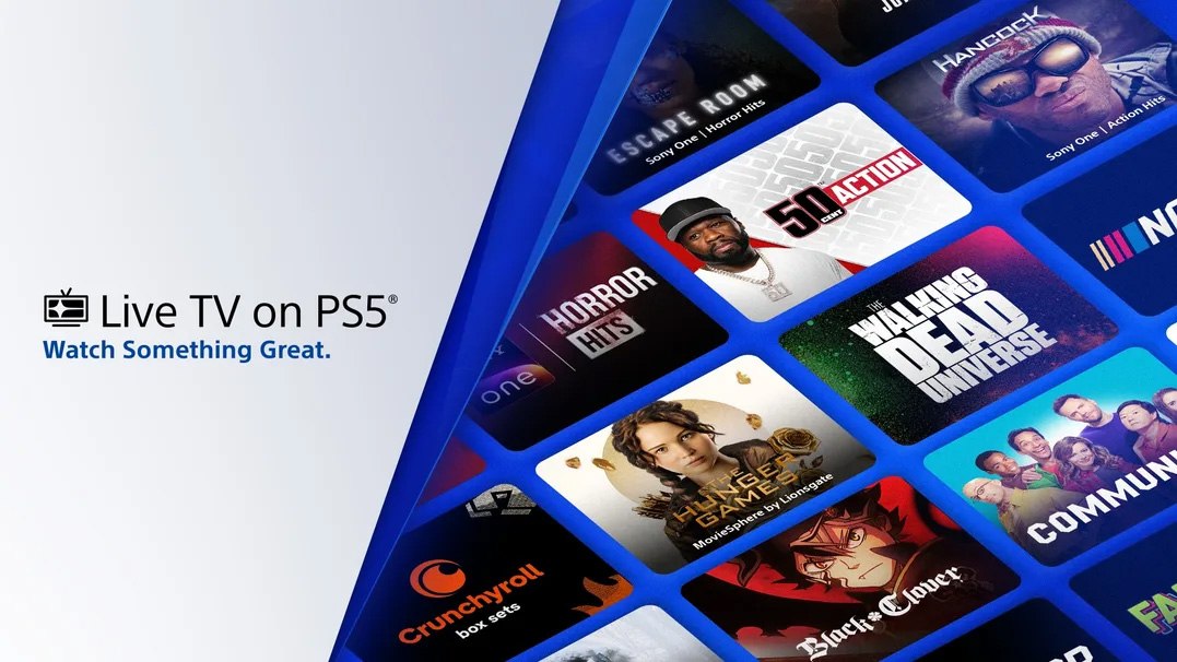 Sony запустила бесплатное приложение Live TV для PS5