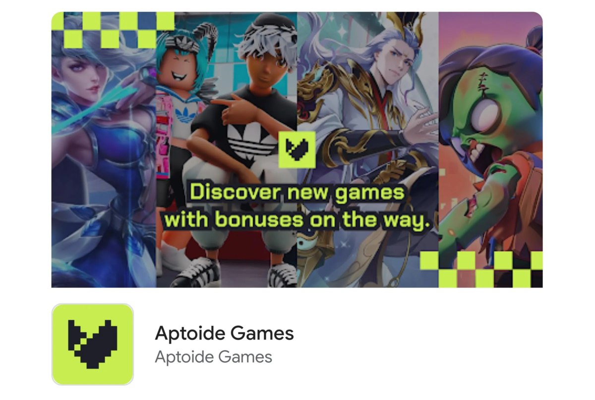 В Google Play в США появился сторонний магазин Aptoide Games