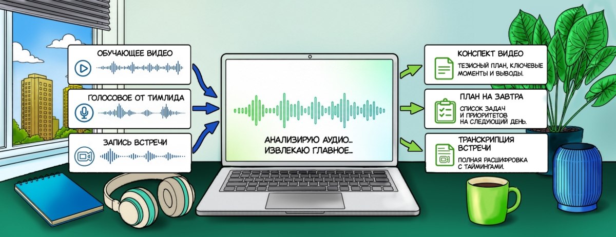 Тест-драйв аудиомодели GigaChat Audio в рабочих задачах