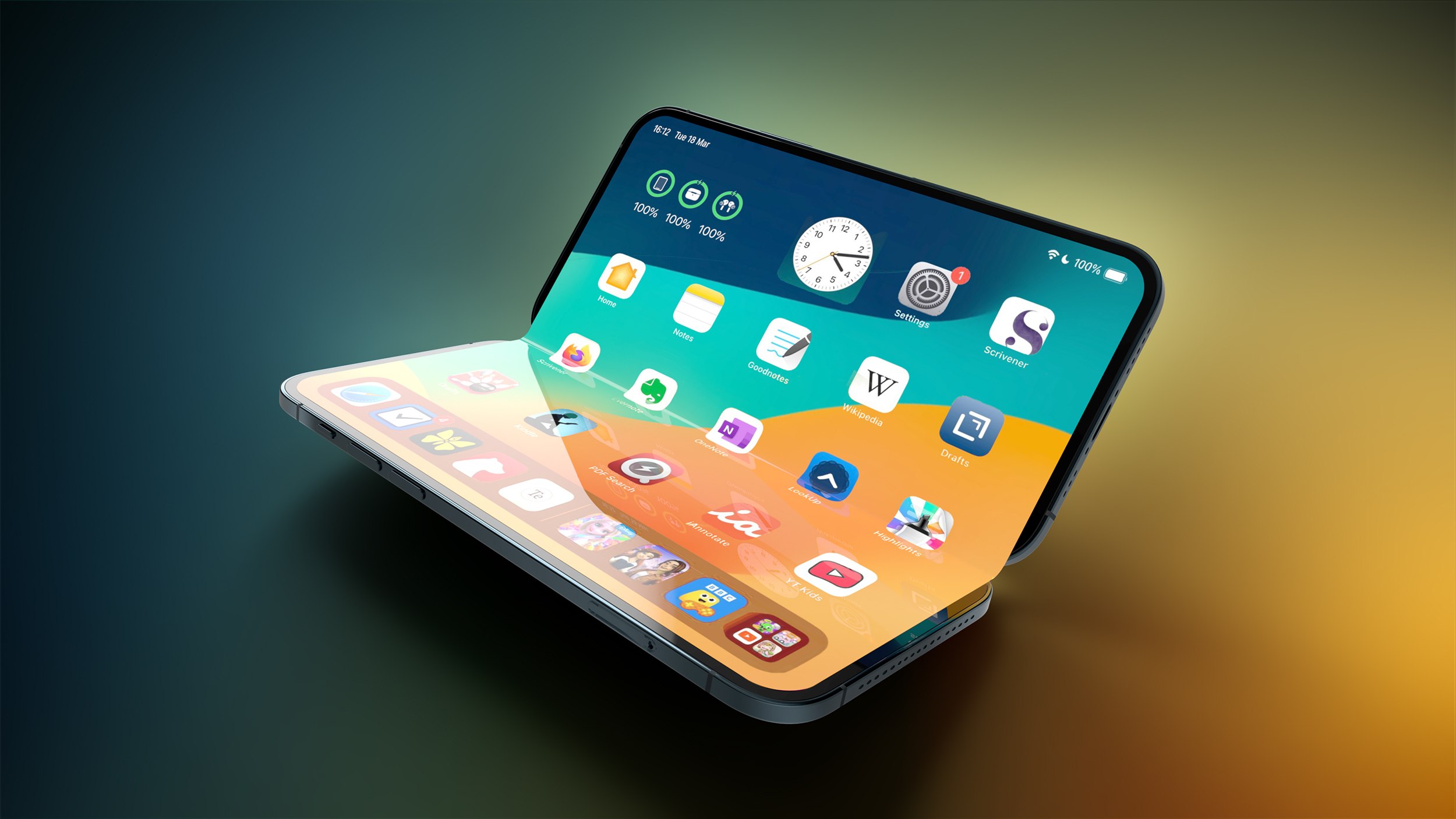 Первые отзывы о складном iPhone