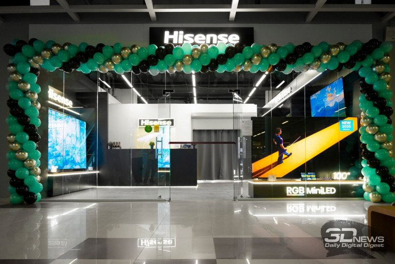 Hisense открыла новый фирменный магазин в Подмосковье