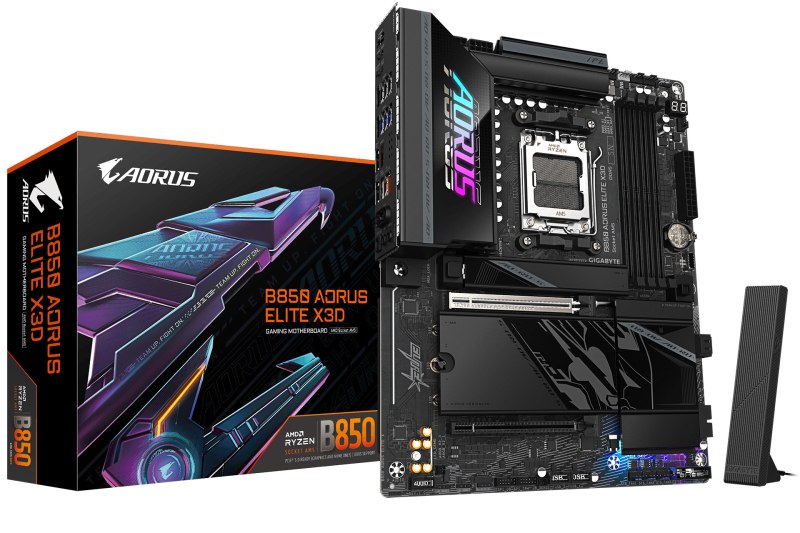 Обзор материнской платы Gigabyte B850 Aorus Elite X3D