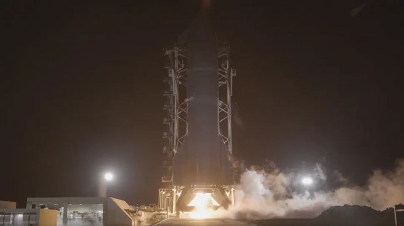 SpaceX провела огневые испытания Starship Ship 41