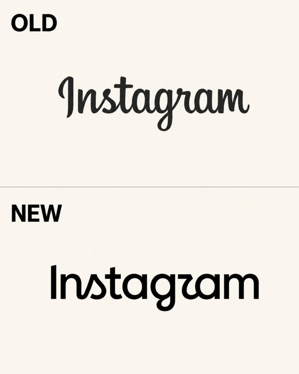 Ребрендинг логотипа Instagram