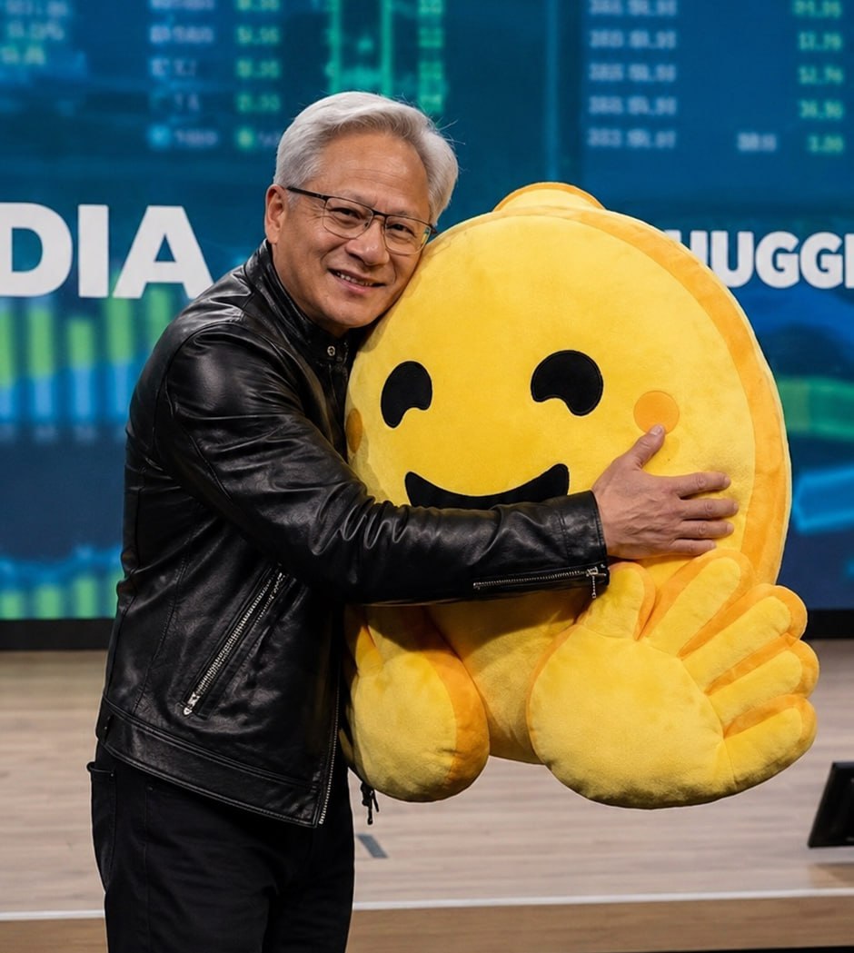 NVIDIA ведет переговоры о покупке Hugging Face за $12,9 млрд