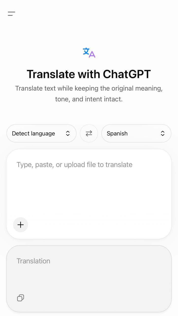 В ChatGPT появился встроенный переводчик