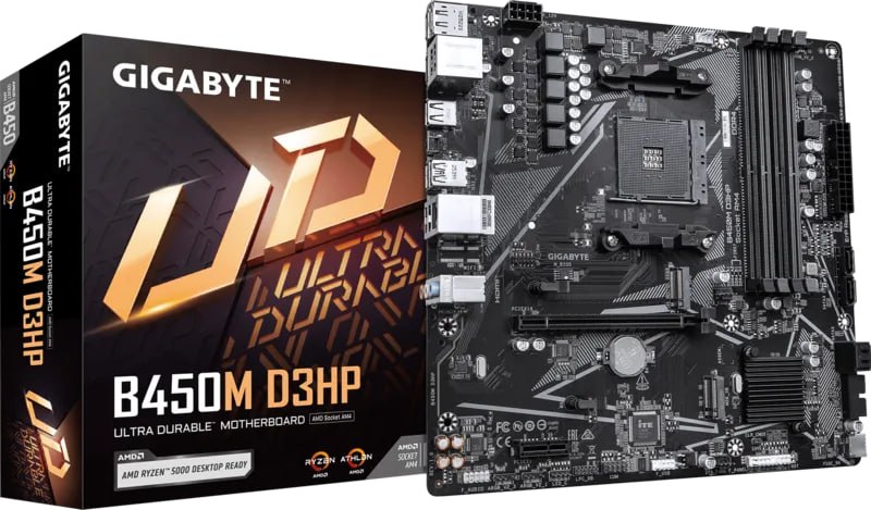 GIGABYTE выпустила новые материнские платы на чипсете B450