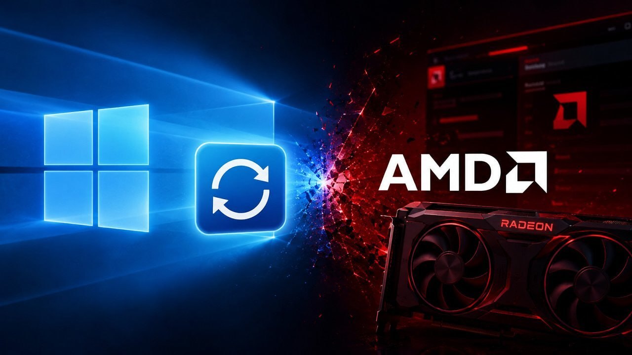 Windows Update конфликтует с драйверами AMD Radeon