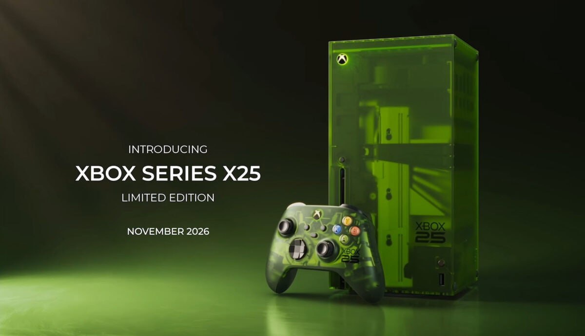 Лимитированная Xbox Series X25 с прозрачным корпусом выйдет 27 ноября