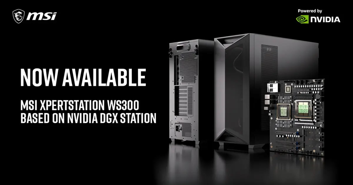 MSI выпустила рабочую станцию XpertStation WS300 за $99 999