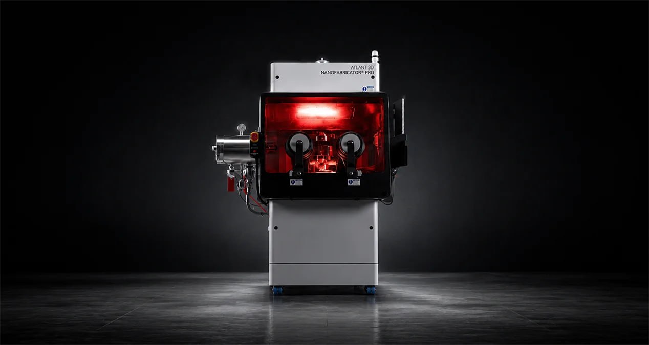 Atlant 3D представила платформу Nanofabricator Pro для атомной печати материалов
