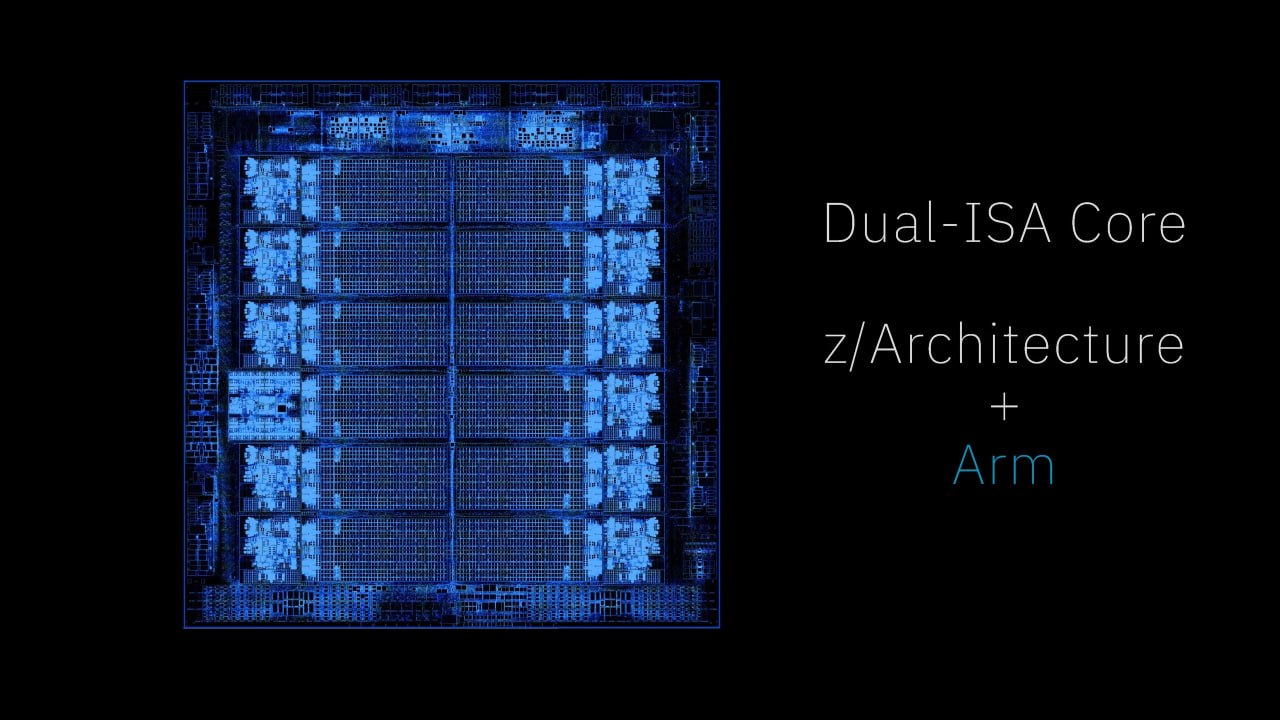 IBM представила 2-нм процессор с поддержкой z/Architecture и Arm