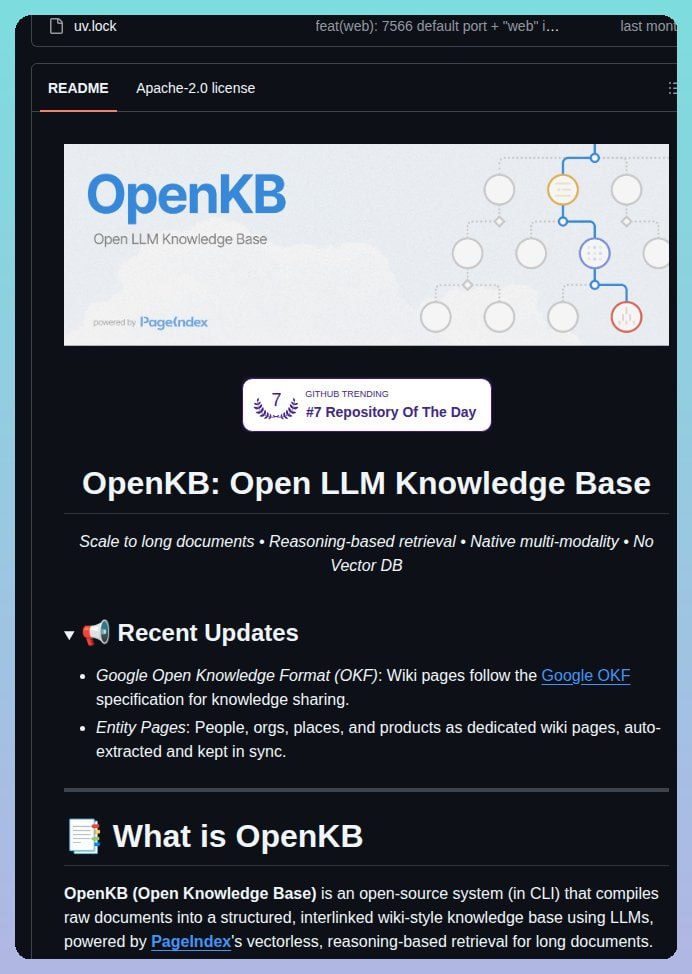 Вышел OpenKB: локальный инструмент для создания базы знаний из документов