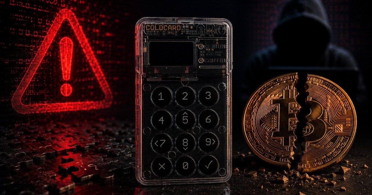 Уязвимость в Coldcard привела к краже 594 BTC