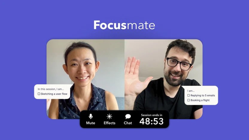 Focusmate: монетизация дисциплины через body doubling