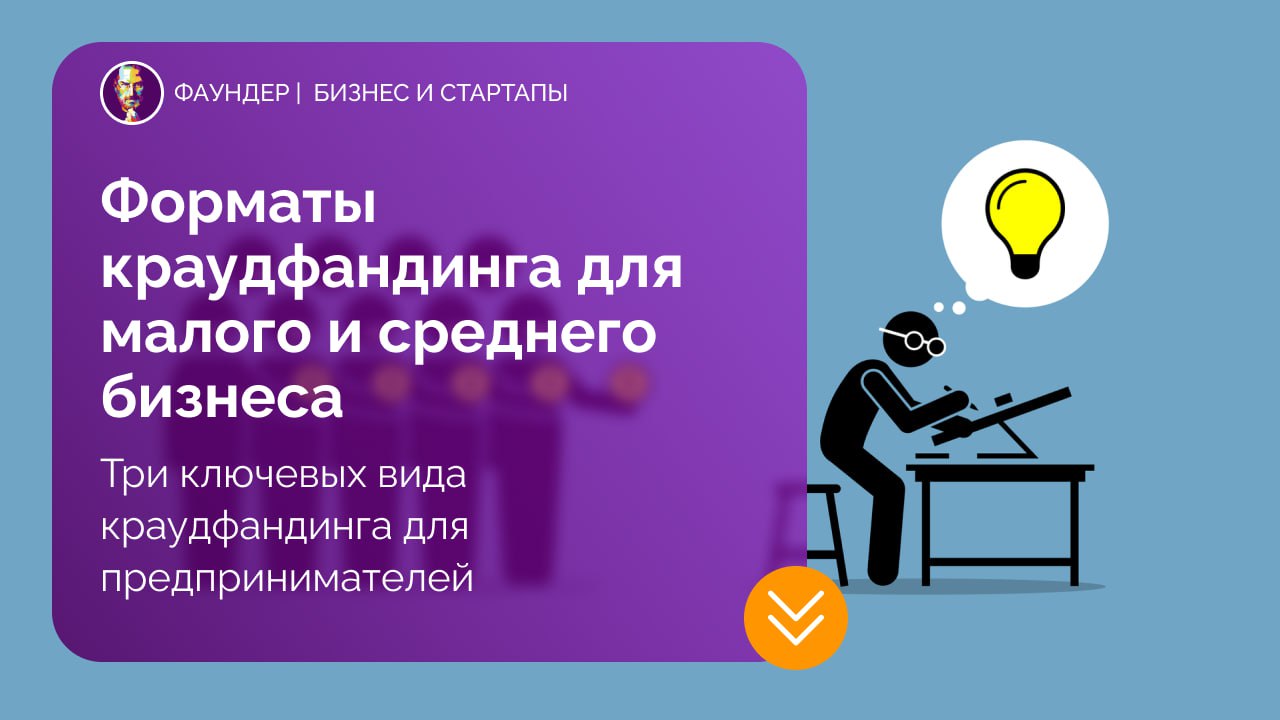 Основные виды краудфандинга для бизнеса