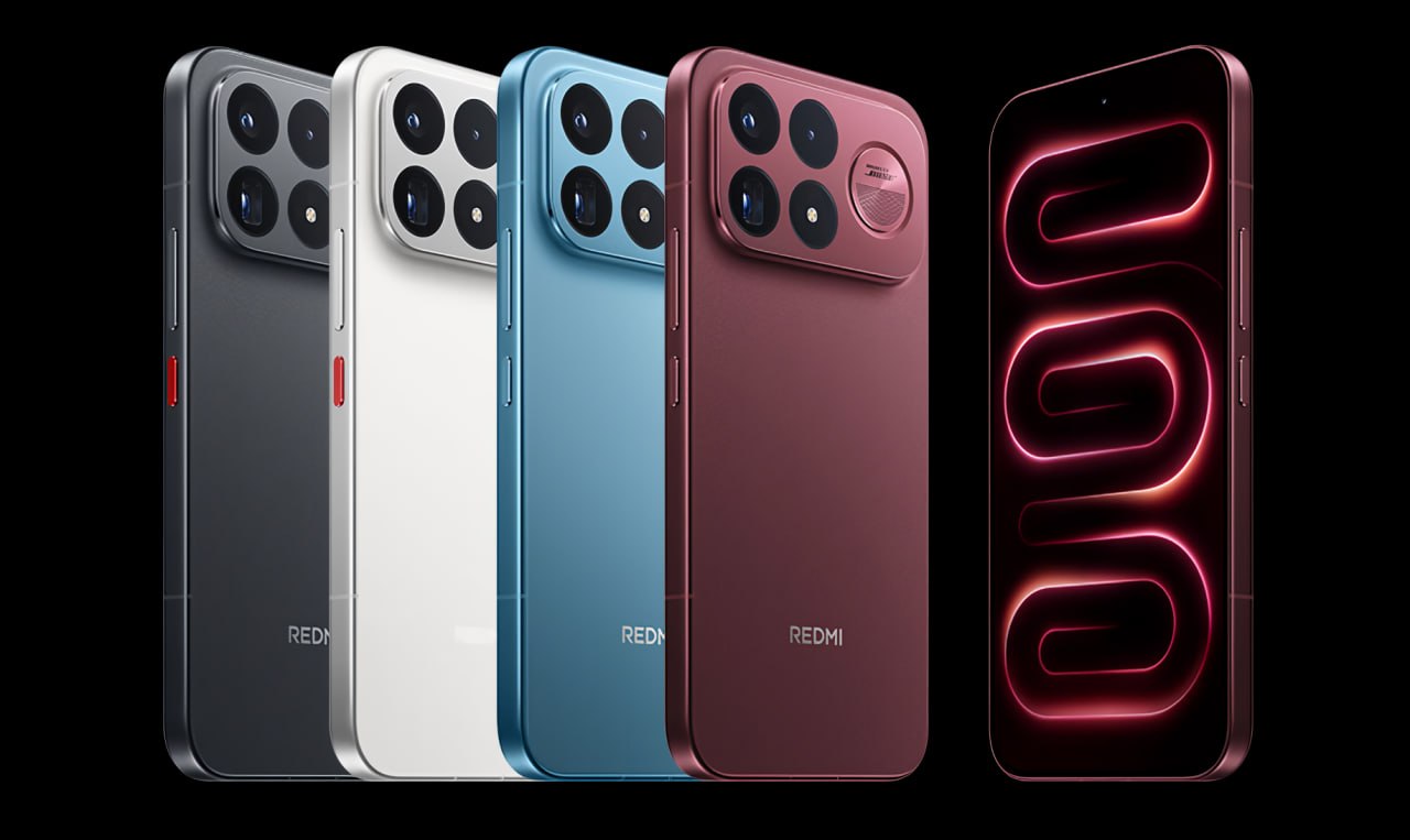 Xiaomi представила смартфоны Redmi K100 Pro Max и K100 Pro