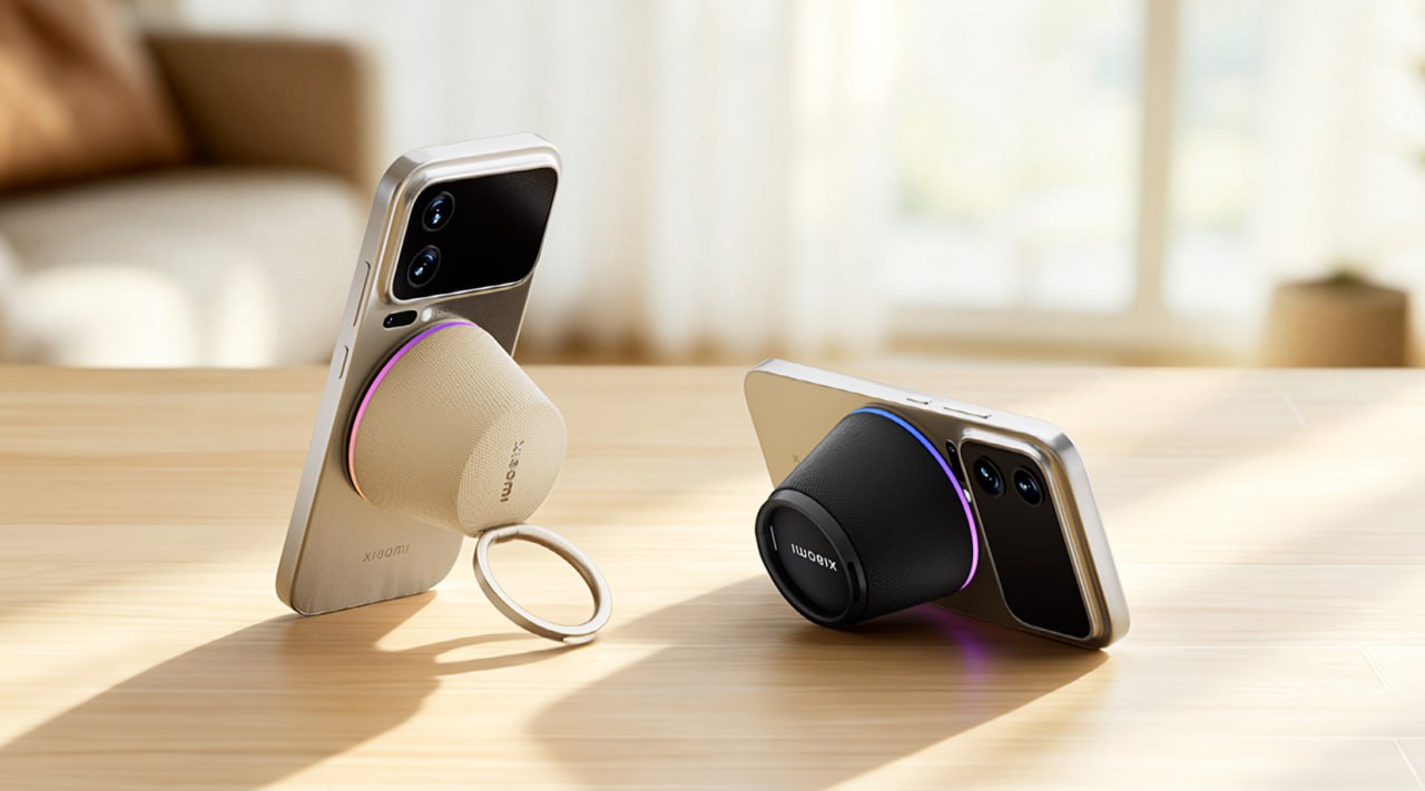 Xiaomi выпустила магнитную микро-колонку Magnetic Speaker
