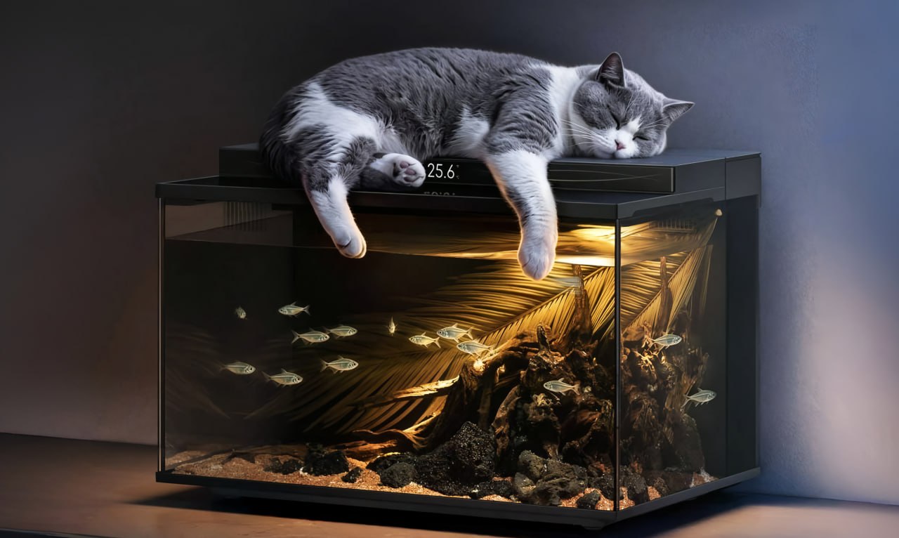 Xiaomi выпустила аквариум Smart Fish Tank 2 Pro