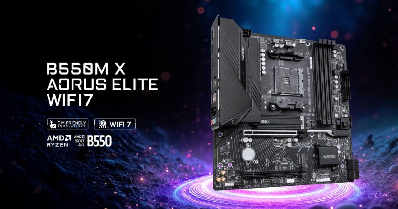 GIGABYTE представила новые материнские платы для платформы AM4