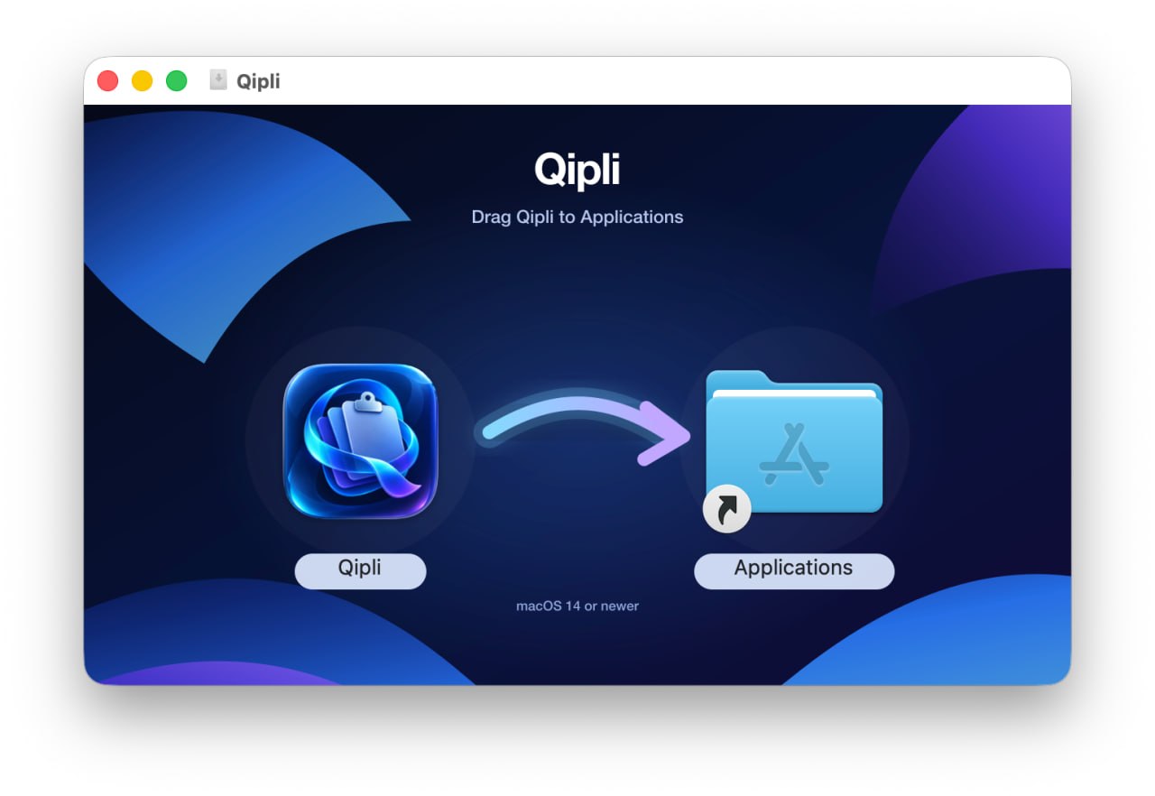 Релиз Qipli: менеджер буфера обмена для macOS