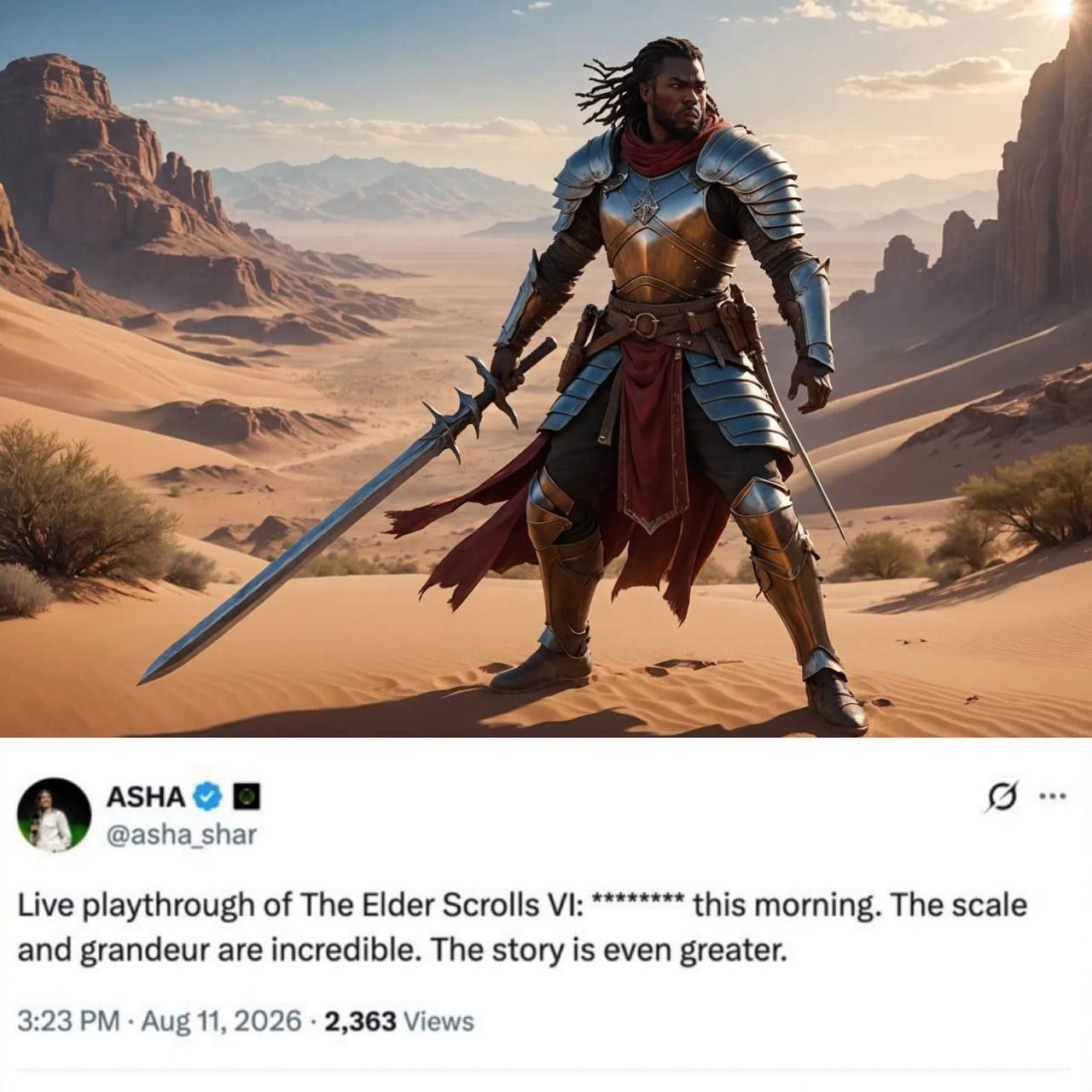 Дайджест новостей: The Elder Scrolls 6, задержание в Кузбассе и продажи Meccha Chameleon