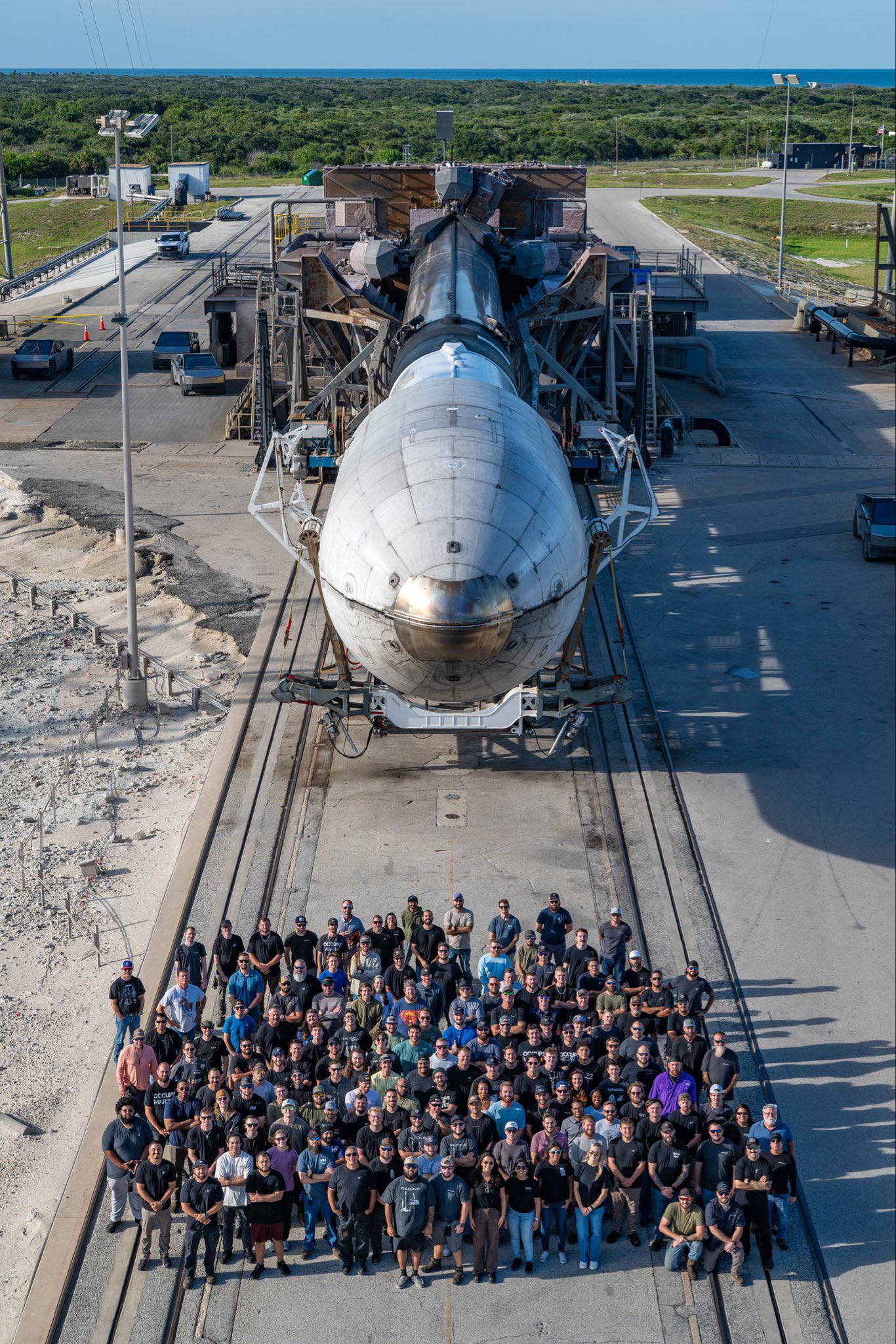 SpaceX переносит запуски Starlink из Флориды в Калифорнию