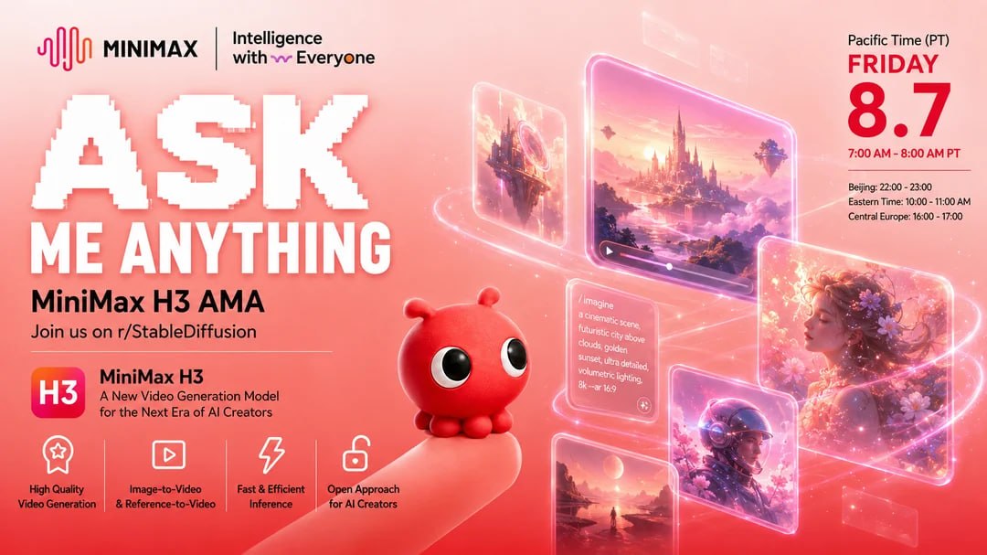 Команда MiniMax H3 провела AMA на Reddit