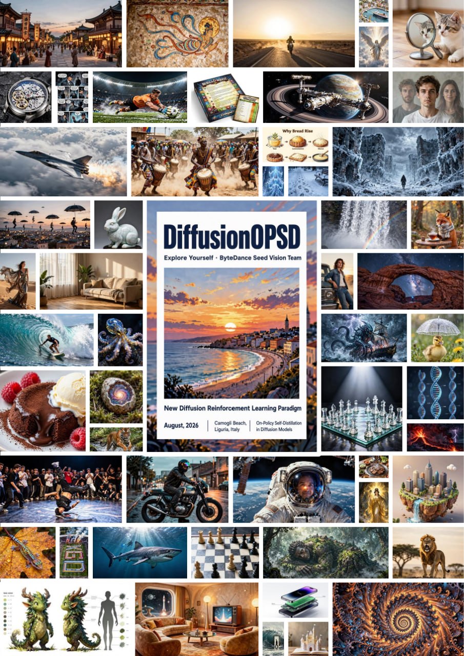 DiffusionOPSD: новый метод дистилляции от Bytedance