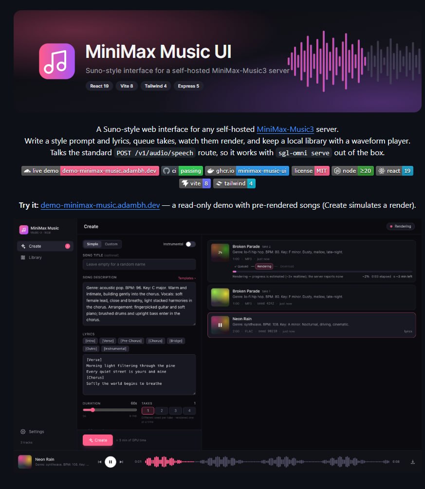 Обзор инструментов и обновлений для MiniMax Music 3