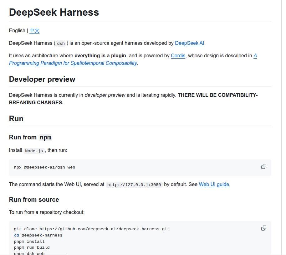 DeepSeek Harness: новый оркестратор для AI-агентов