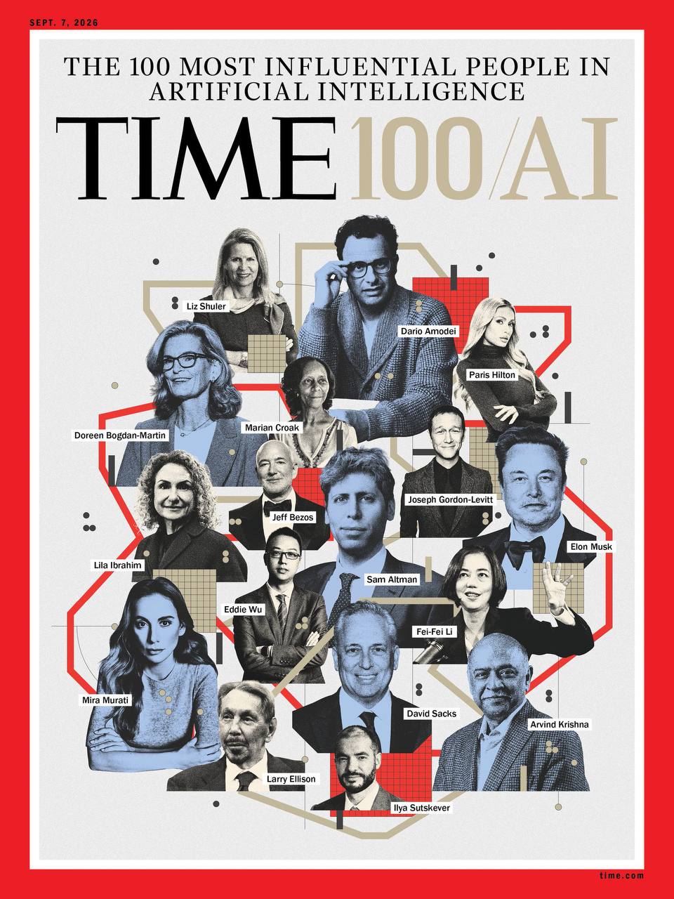 TIME опубликовал ежегодный список Time 100 AI