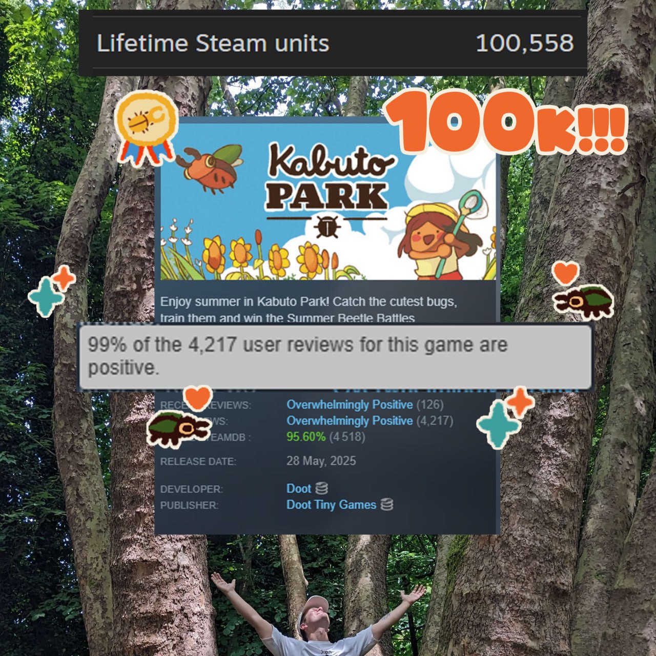 Kabuto Park достигла 100 000 проданных копий