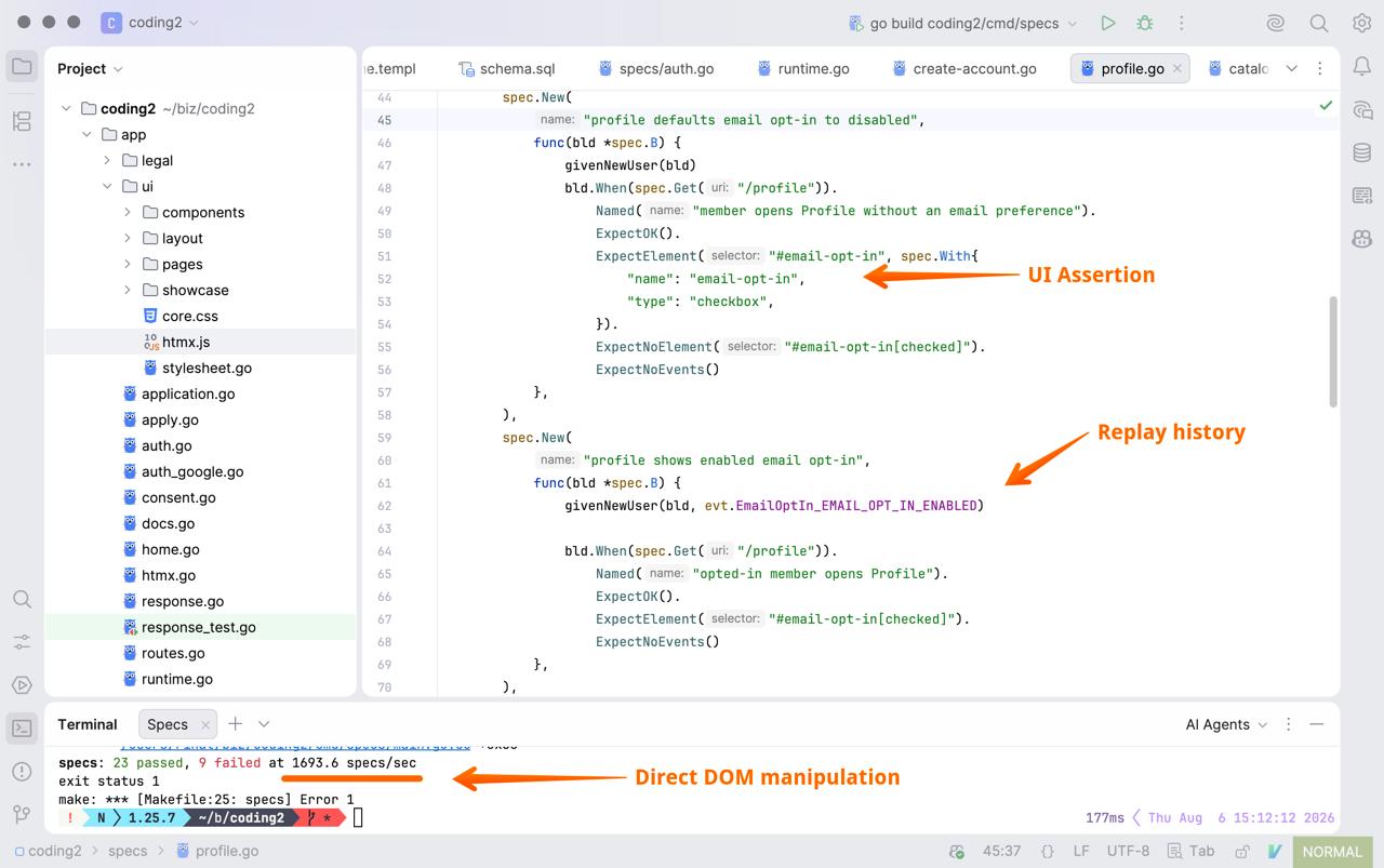 Новая версия full-stack event-driven BDD-фреймворка с автоматизацией через Codex