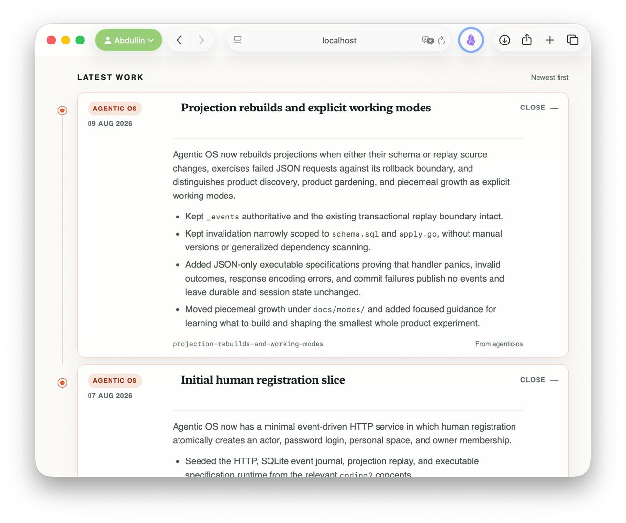 Использование Codex для генерации отчетов о прогрессе разработки