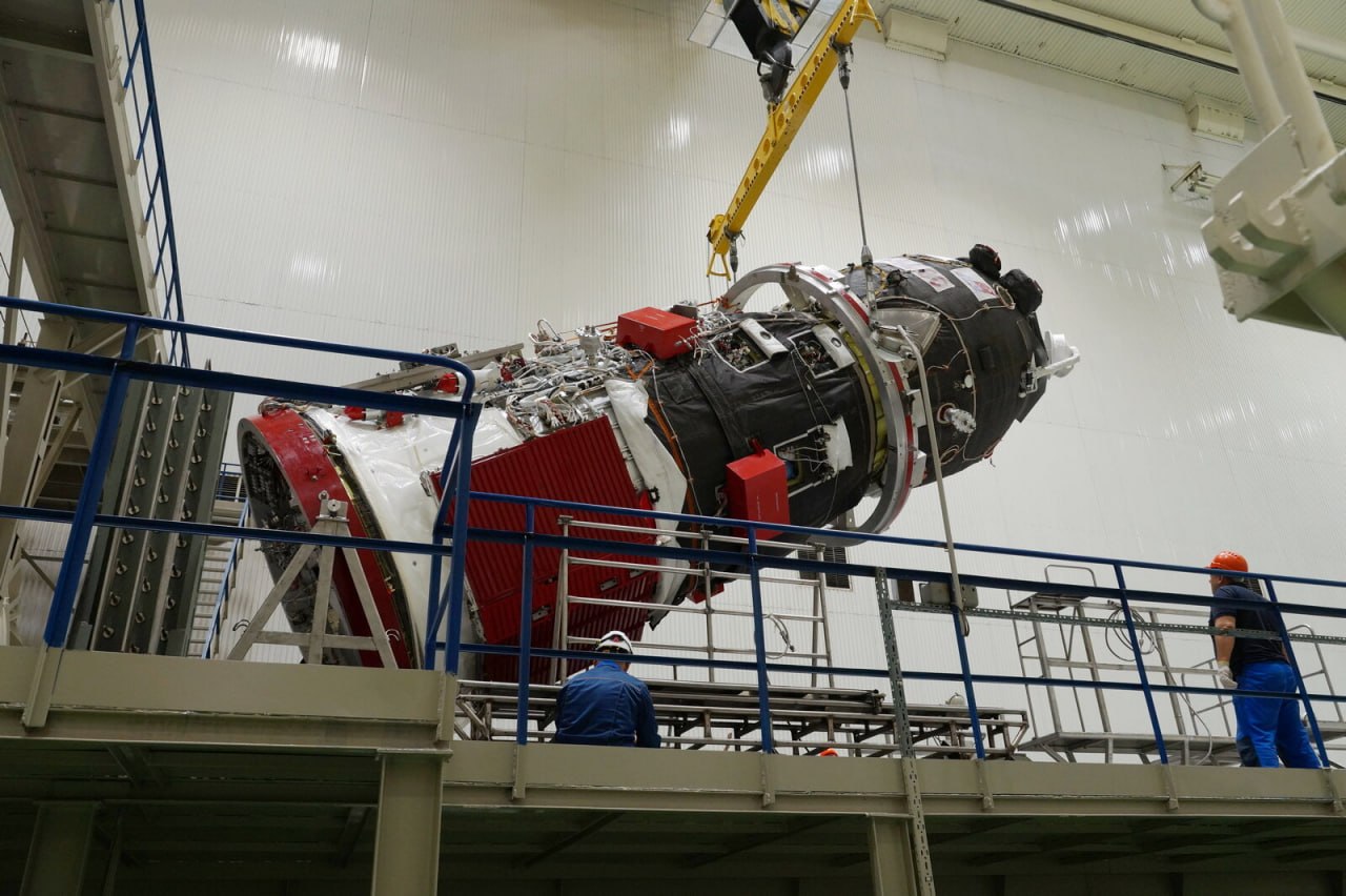 РКК «Энергия» о проверке герметичности корабля «Прогресс МС-35»