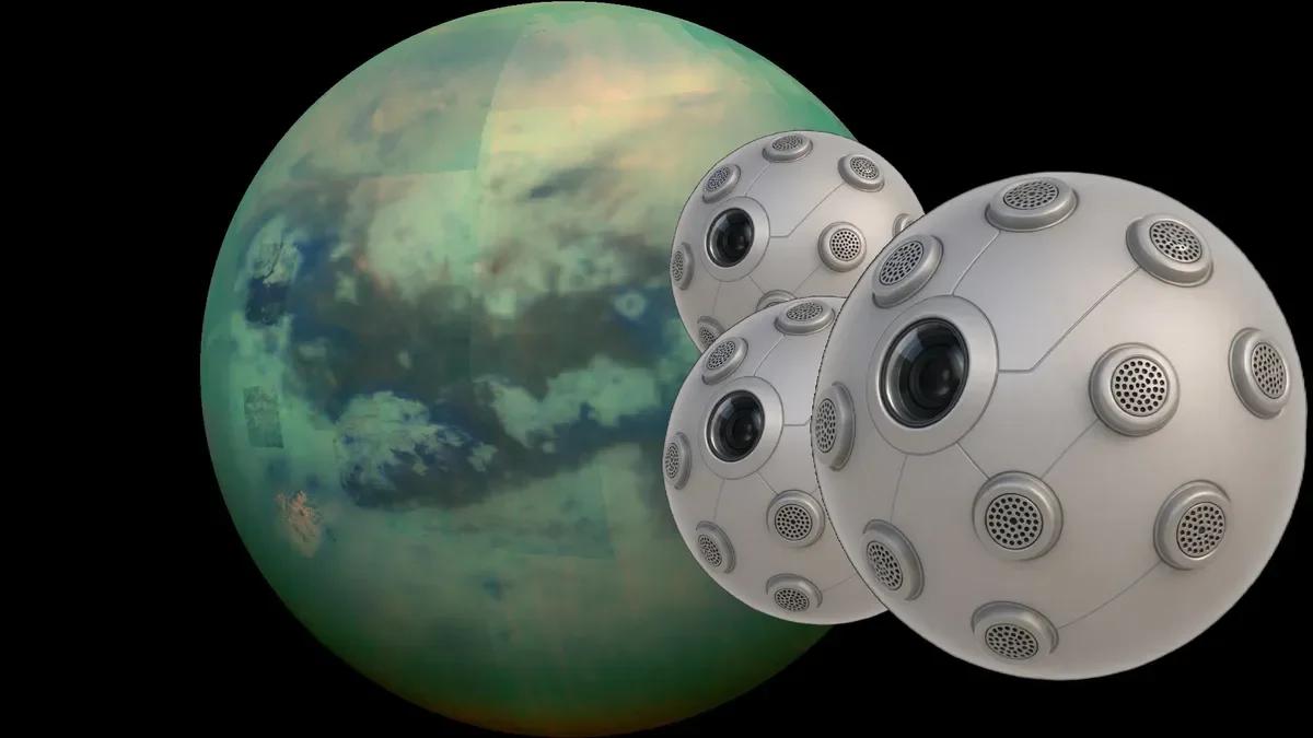 NASA выделило $3 млн на разработку роботов-сфер для исследования Титана