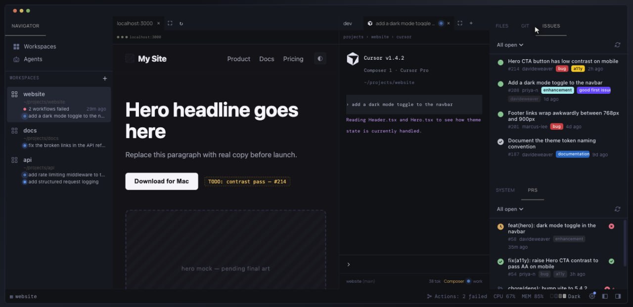 Silo: IDE для работы с ИИ-агентами